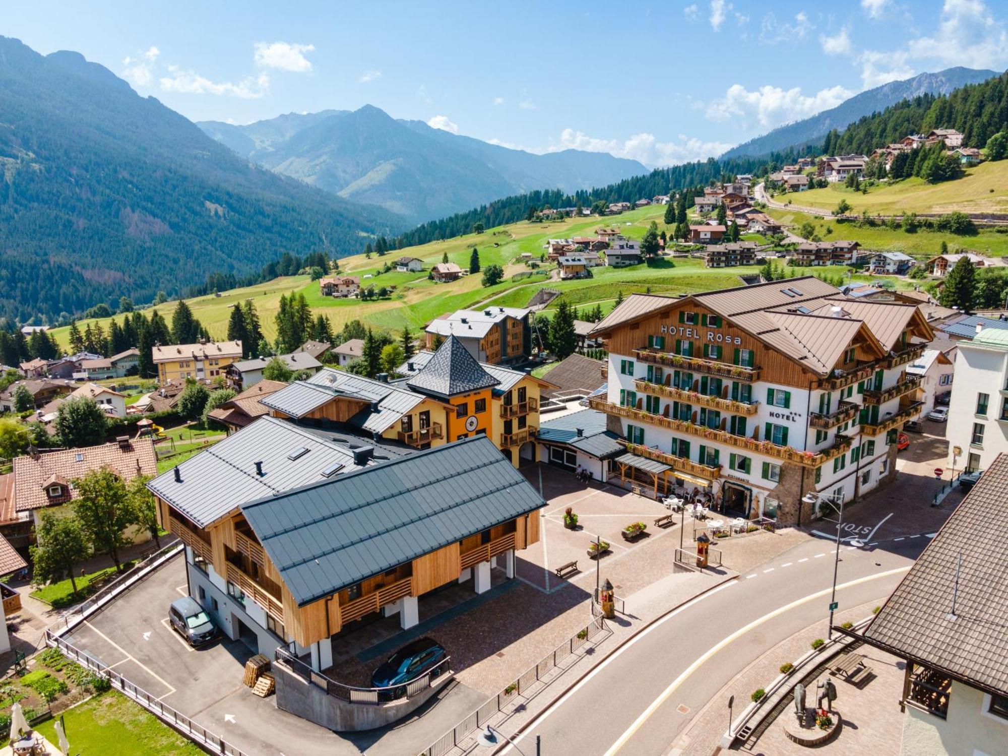 Hotel Rosa Wellness & Spa Vigo di Fassa Eksteriør bilde